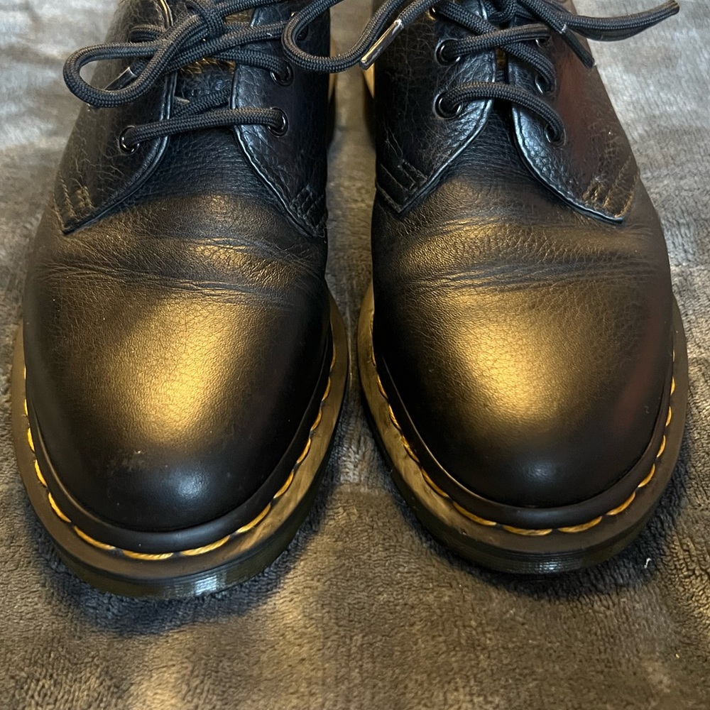 Dr. Martens Black Lace Up Boots - Picture 2 of 6